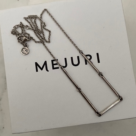 Mejuri Sterling Silver Balance Choker - Picture 1 of 5